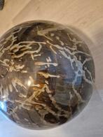 Metalen hanglamp, handgeschilderd, 50 cm doorsnee, Huis en Inrichting, Lampen | Hanglampen, Ophalen, Gebruikt, Metaal, Modern