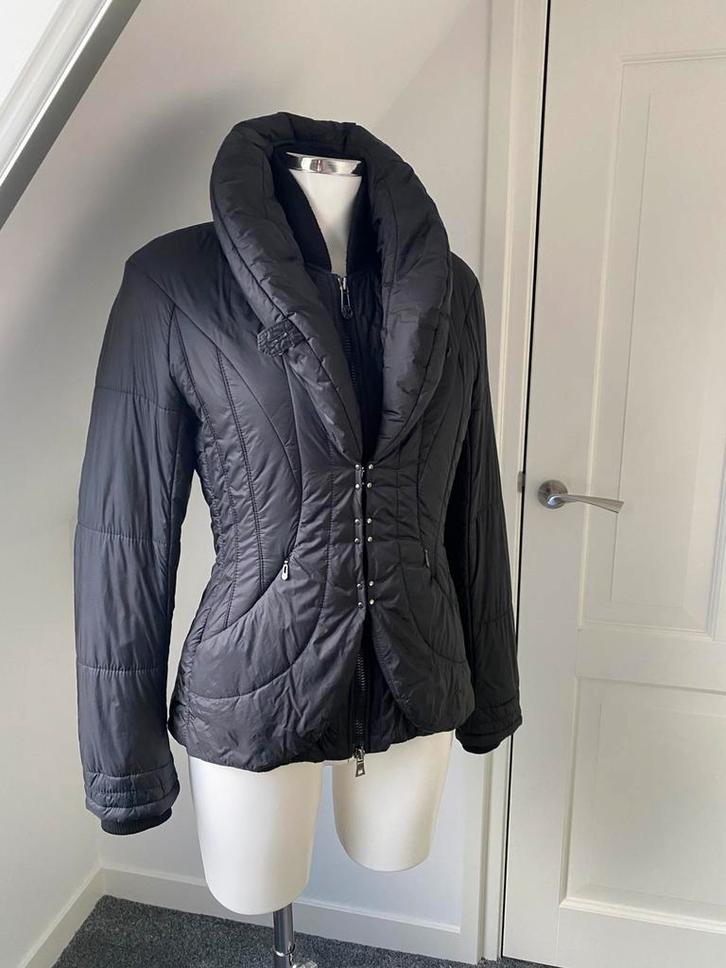 (NIEUW) prachtige zwarte CREENSTONE winterjas maat 36/38 S/M, Kleding | Dames, Jassen | Winter, Zo goed als nieuw, Maat 36 (S)