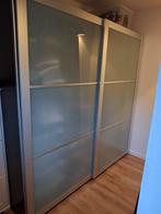 Pax schuifdeuren, Ophalen, Gebruikt, 150 tot 200 cm, Glas