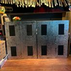 Moderne Brutalistische Schilderijen - Zwart/Zilver, Ophalen of Verzenden