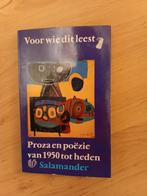 Voor wie dit leest, Ophalen of Verzenden, Gelezen, Overige niveaus, Salamander