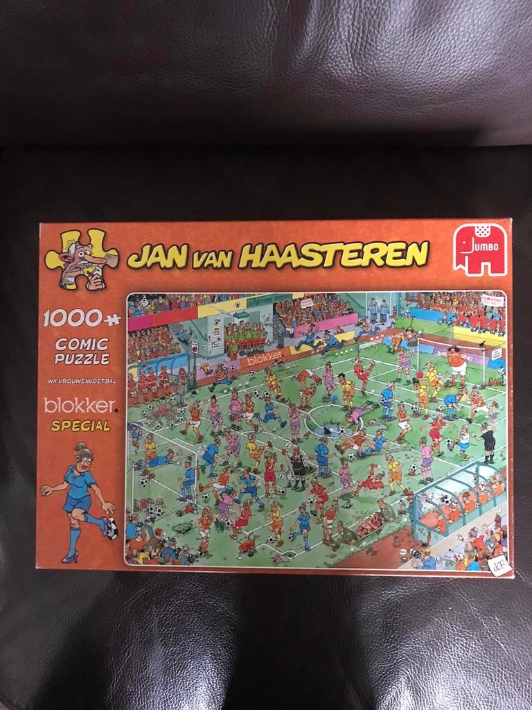 Jan van Haasteren, wK vrouwenvoetbal, Ophalen, 500 t/m 1500 stukjes, Zo goed als nieuw