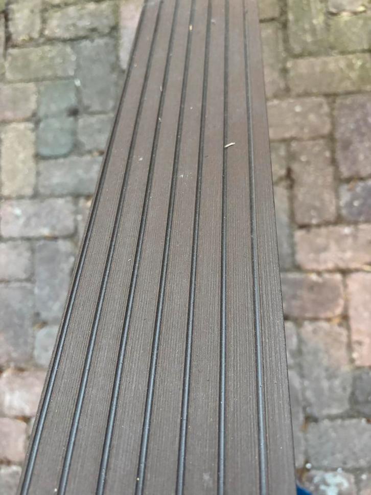Composiet Vlonder Antraciet, Tuin en Terras, Terrasdelen en Vlonders, Gebruikt, Kunststof, Ophalen