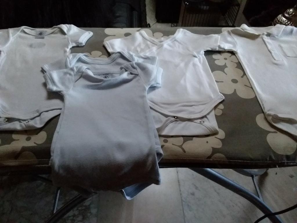 Petit bateau rompertjes. Maat 56, Ophalen of Verzenden, Zo goed als nieuw, Jongetje of Meisje, Nacht- of Onderkleding