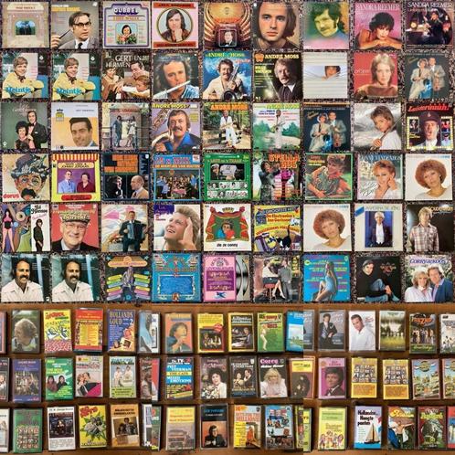 100% NL cassettebandjes & vinyl LP's piratenhits muziek, Cd's en Dvd's, Vinyl | Nederlandstalig, Gebruikt, Levenslied of Smartlap