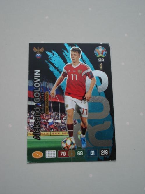 Aleksandr Golovin - Panini Adrenalyn XL Uefa Euro 2020, Verzamelen, Sportartikelen en Voetbal, Zo goed als nieuw, Poster, Plaatje of Sticker