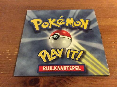 Pokemon play it ruilkaartspel pc game. Vintage, 1999/2000, Hobby en Vrije tijd, Verzamelkaartspellen | Pokémon, Ophalen of Verzenden