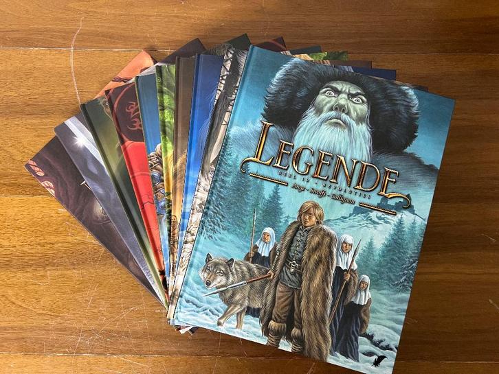 Legende hardcover serie 1 t/m 10 compleet, Boeken, Stripboeken, Zo goed als nieuw, Complete serie of reeks, Ophalen of Verzenden