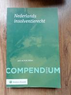 Compendium Nederlands insolventierecht, Ophalen of Verzenden, Wolters Kluwer, Gamma, WO