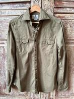 Giannetto Portofino groen slim fit overhemd maat 38 of S, Kleding | Heren, Ophalen of Verzenden, Zo goed als nieuw, Groen, Halswijdte 38 (S) of kleiner