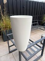 Elho Pure Soft High 30 bloempot - 9 liter wit, Ophalen, Kunststof, Rond, Binnen