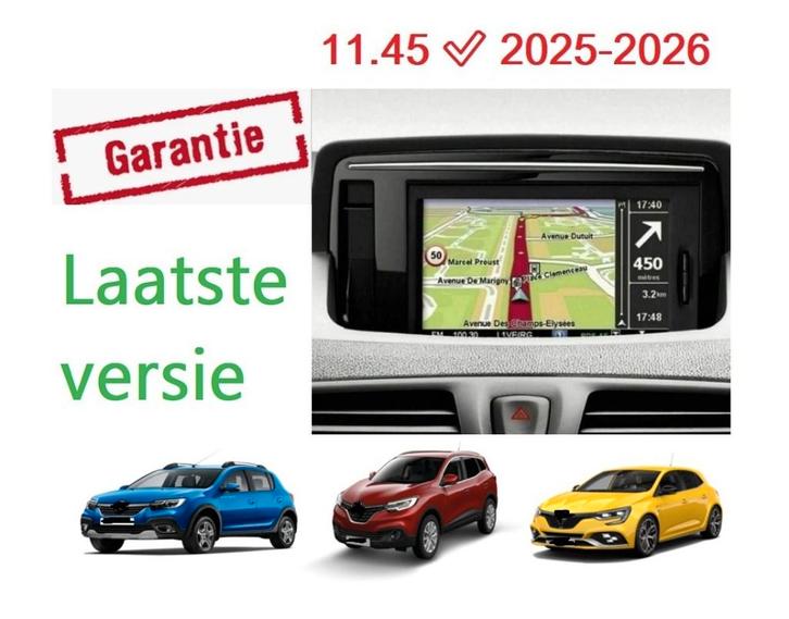 Renault TomTom Carminat LIVE ✅ 2025-2026 SD Kaart ✅, Computers en Software, Navigatiesoftware, Nieuw, Landkaarten, Heel Europa