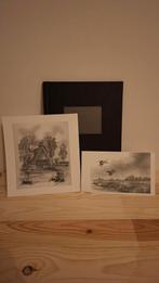 Vintage Prenten Set, Antiek en Kunst, Ophalen