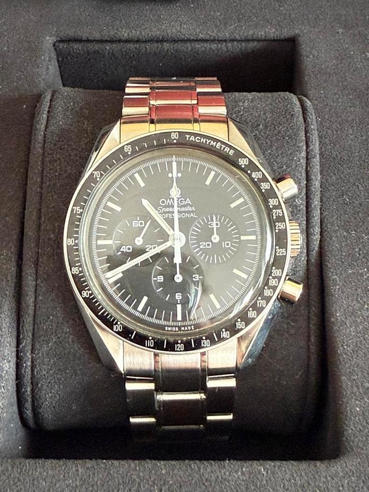 Omega Speedmaster Professional 1861 big box izgst, Sieraden, Tassen en Uiterlijk, Horloges | Heren, Zo goed als nieuw, Omega, Staal