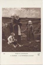 K79 Ongelopen oude ansichtkaart museum luxemburg h salmson, Verzenden, 1940 tot 1960, Gelopen