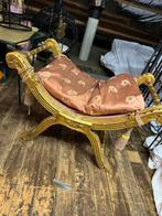 Vintage sier/voetbankje, Antiek en Kunst, Antiek | Meubels | Bedden, Ophalen