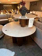 Japandi eettafel + salontafel set | Massief marmer  Eleonora, Huis en Inrichting, Tafels | Eettafels, Japandi, Rond, Nieuw, Ophalen of Verzenden