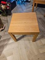 Mooie blank eiken bijzettafels te combineren als salontafel, Huis en Inrichting, Tafels | Salontafels, 50 tot 100 cm, Rond, Minder dan 50 cm