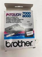 Brother P-Touch TX-231 12mm Tape Cassette, Ophalen of Verzenden, Nieuw, Etiket, Brother
