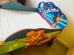 Paw Patrol Peuterbed, Kinderen en Baby's, Kinderkamer | Bedden, Ophalen, Zo goed als nieuw, Lattenbodem, Minder dan 140 cm