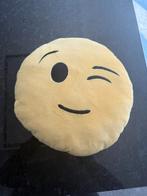 Smiley Kussen - Geel & Zacht!, Ophalen of Verzenden, Gebruikt, Geel, Rond