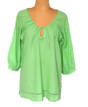 St.Martins topje, blousetop, top, groen, Mt. M beschikbaar voor biedingen