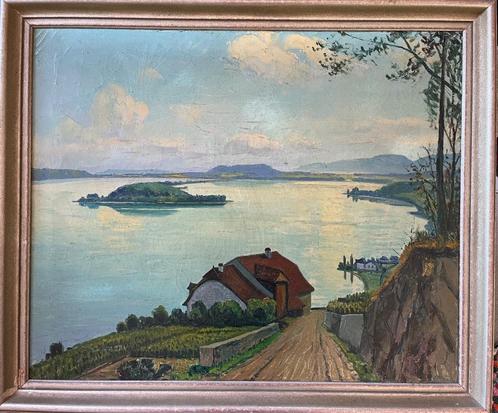 Zwitsers olieverfschilderij Otto Clénin (1899-1986), Antiek en Kunst, Kunst | Schilderijen | Klassiek, Ophalen