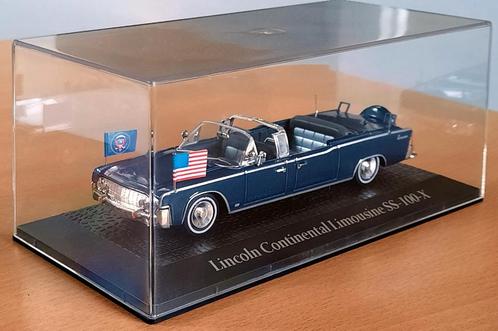 Lincoln Continental Limousine SS-100-X (JFK 1963) - Atlas 1:, Hobby en Vrije tijd, Modelauto's | 1:43, Zo goed als nieuw, Auto