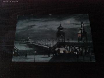 `R33 - Scheveningen - Wandelhoofd bij avond 1909 - Mooi/Oud beschikbaar voor biedingen