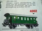 marklin donderbus 4002, Ophalen, Wisselstroom, Gebruikt, Wagon