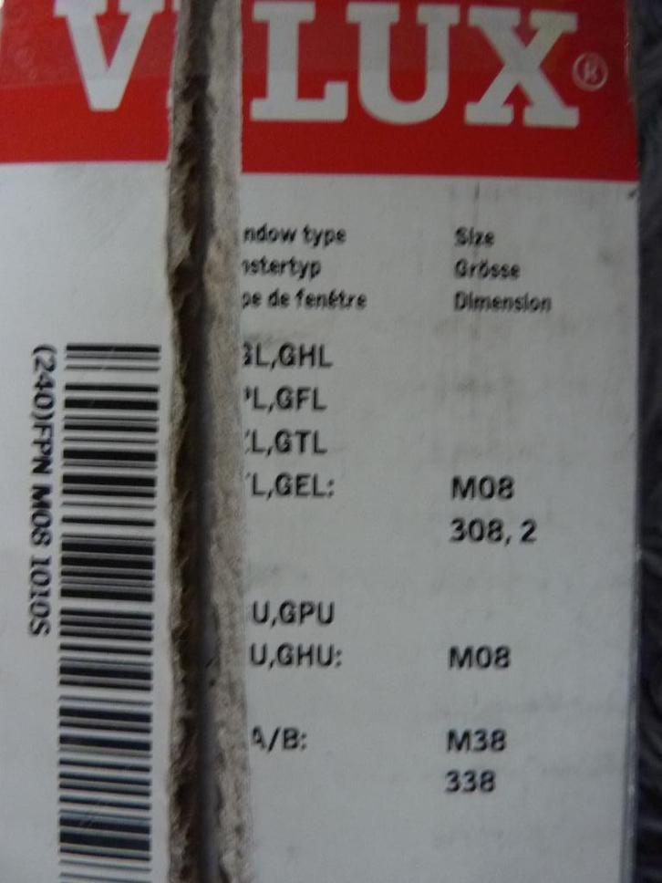 Nieuw Velux gekoppeld plissé gordijn / FPN M08 ( 78 x 140 )., Huis en Inrichting, Stoffering | Gordijnen en Lamellen, Nieuw, Minder dan 100 cm