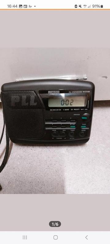 PRECISION 6437 Weltempfänger Radio 4-Band PLL Empfänger - beschikbaar voor biedingen