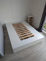 Ikea Nordli bed met opberglades 200x140, Huis en Inrichting, Ophalen, Wit, 140 cm, Zo goed als nieuw