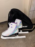 Schaatsen van Nordway – maat 37, als nieuw + tas, Sport en Fitness, Schaatsen, Ophalen of Verzenden, Zo goed als nieuw, IJshockeyschaatsen
