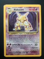 Alakazam Holo Rare Base Set Unlimited 1/102, Ophalen of Verzenden, Gebruikt, Losse kaart