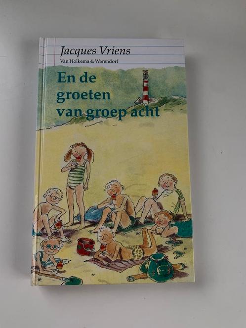 Jacques Vriens - En de groeten van groep acht, Boeken, Kinderboeken | Jeugd | 10 tot 12 jaar, Zo goed als nieuw, Ophalen of Verzenden