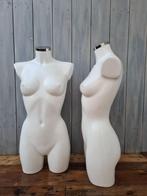 nette dames paspoppen wit met metalen dop etalagepoppen, Hobby en Vrije tijd, Naaien en Fournituren, Ophalen of Verzenden, Gebruikt