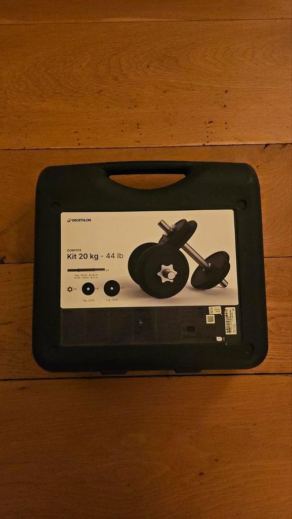 Dumbbells verstelbaar 10 KG, Sport en Fitness, Fitnessmaterialen, Zo goed als nieuw, Dumbbell, Ophalen