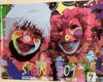 Al1008 poster carnaval 2014 -- stein --- limburg -( 2 )  -, Ophalen of Verzenden, Zo goed als nieuw, Rechthoekig Staand, Film en Tv
