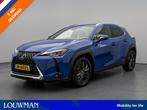 Lexus UX 250h Luxury Line | Leder | Stoelverwarming | Apple, Auto's, Lexus, 4 cilinders, Met garantie (alle), Blauw, Grijs