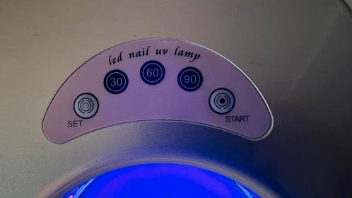 NIEUW in doos GJ.H.K LED nagel UV-lamp., Sieraden, Tassen en Uiterlijk, Uiterlijk | Cosmetica en Make-up, Zo goed als nieuw, Handen en Nagels