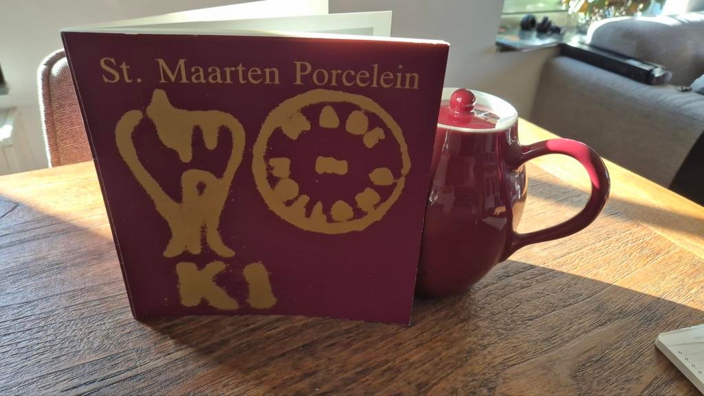 Han Knaap St. Maarten Porselein melkkan, Antiek en Kunst, Ophalen of Verzenden