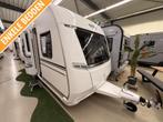 Fendt Bianco Selection 495 SG +1800KG+Vloerverwarming, Caravans en Kamperen, Caravans, Schokbreker, Bedrijf, Treinzit, Overige typen