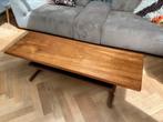 Vintage retro salontafel 47,5 x 142 x 44 (h) cm, Ophalen, Gebruikt, 100 tot 150 cm, Minder dan 50 cm