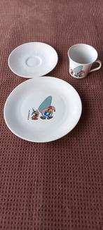 dargaud 1973 asterix en obelix kop schotel en bord, Ophalen, Asterix en Obelix, Gebruikt, Gebruiksvoorwerp