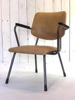 Gispen fauteuil vintage armstoel gispen-design, Huis en Inrichting, Fauteuils, Ophalen, Metaal, Gebruikt, Minder dan 75 cm