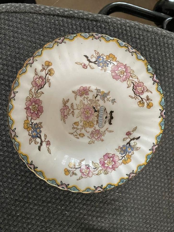 Klein Grosvenor schaaltje met Chinees motief, Antiek en Kunst, Antiek | Porselein, Ophalen of Verzenden