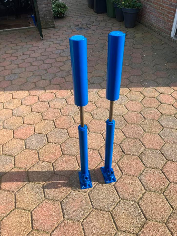 2 bijzondere hoge potkriks, Doe-het-zelf en Verbouw, Gereedschap | Handgereedschap, Gebruikt, Ophalen of Verzenden