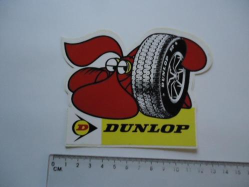 sticker Dunlop race autoband jaren 60 70 zandvoort gp f1 f-1, Verzamelen, Stickers, Verzenden