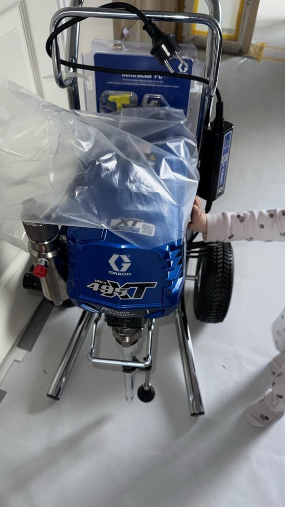 Graco 495 XT Nieuw - Verfspuit, Doe-het-zelf en Verbouw, Verf, Beits en Lak, Nieuw, Ophalen